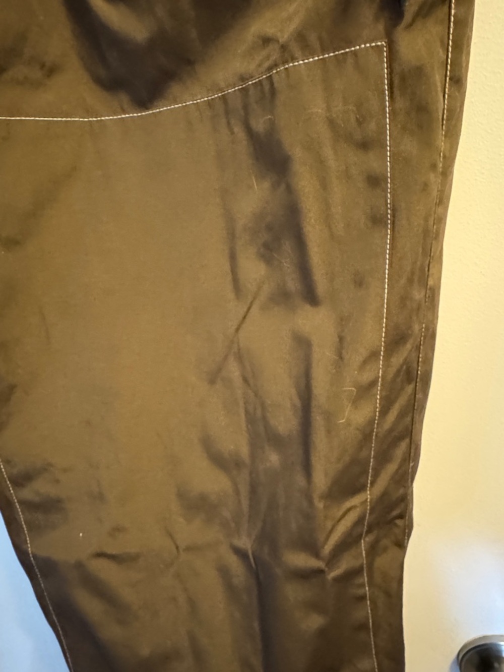 Men's Brown Service Pants - Picture 4 of 6